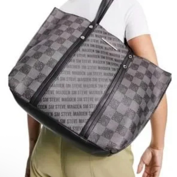 Steve Madden Teresa Logo Tote and Crossbody Bag Set NWOT - Picture 2 of 8